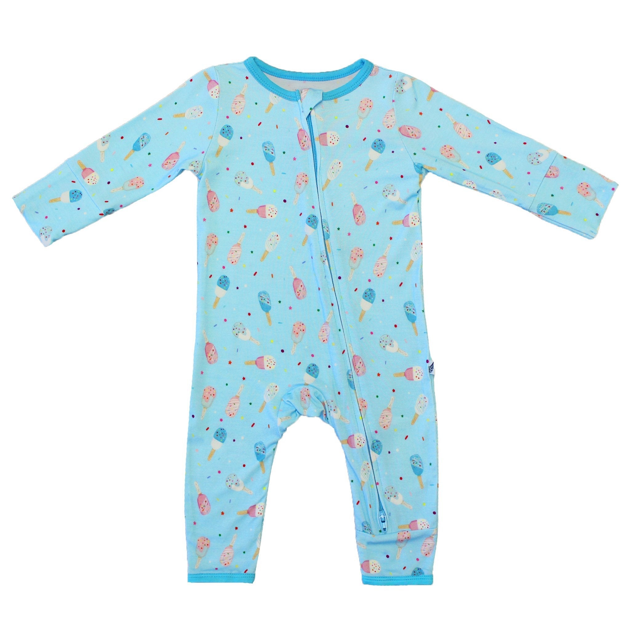 Aqua Popsicles Coverall (0-3t)