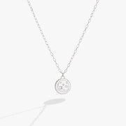 Aquarius Zodiac Precious Necklace