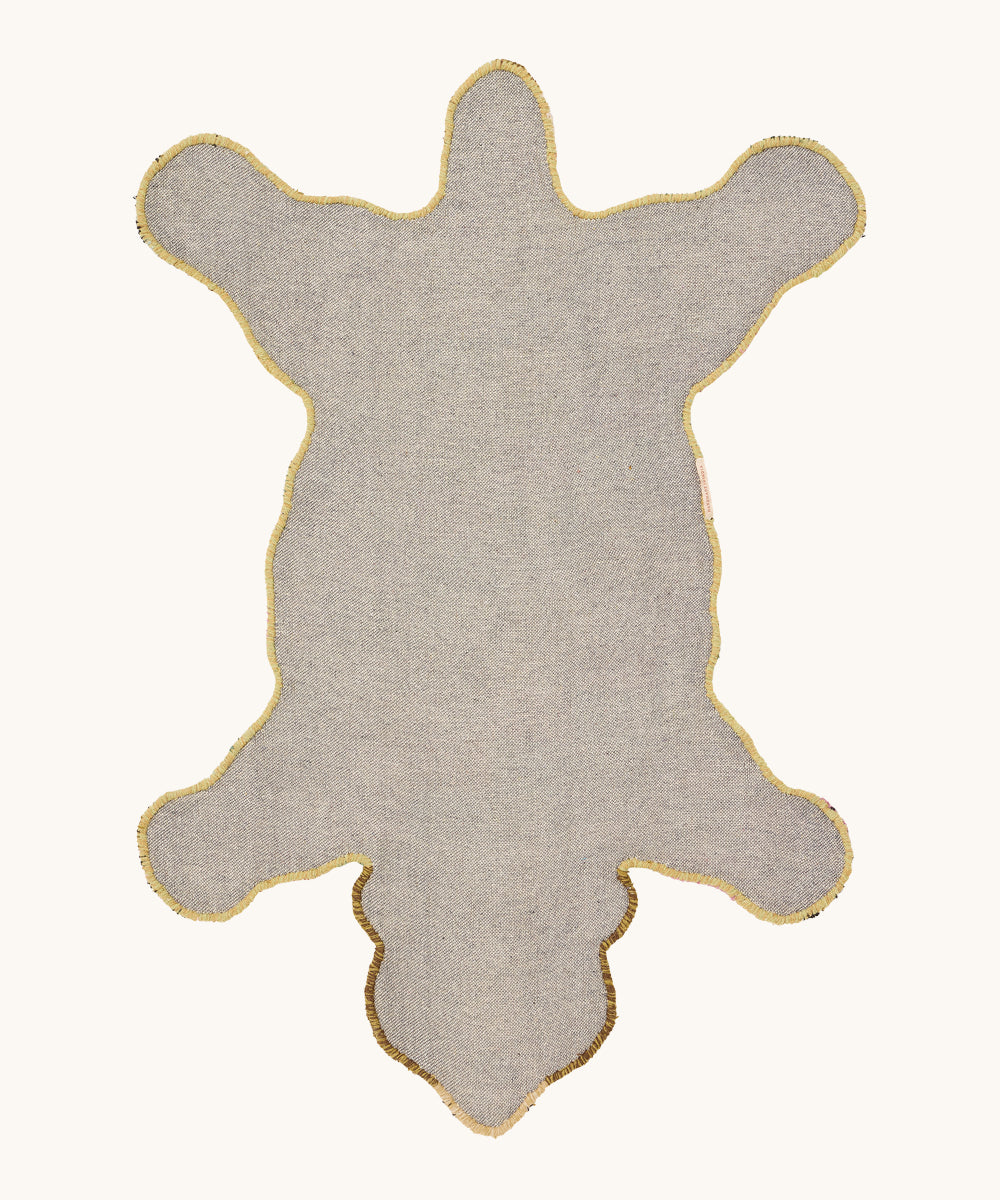 Archie Check Bear Rug Large