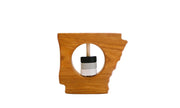 Arkansas State Wooden Baby Rattle™