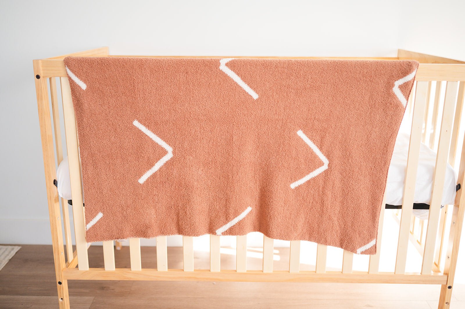 Plush Blanket - Caramel Arrow