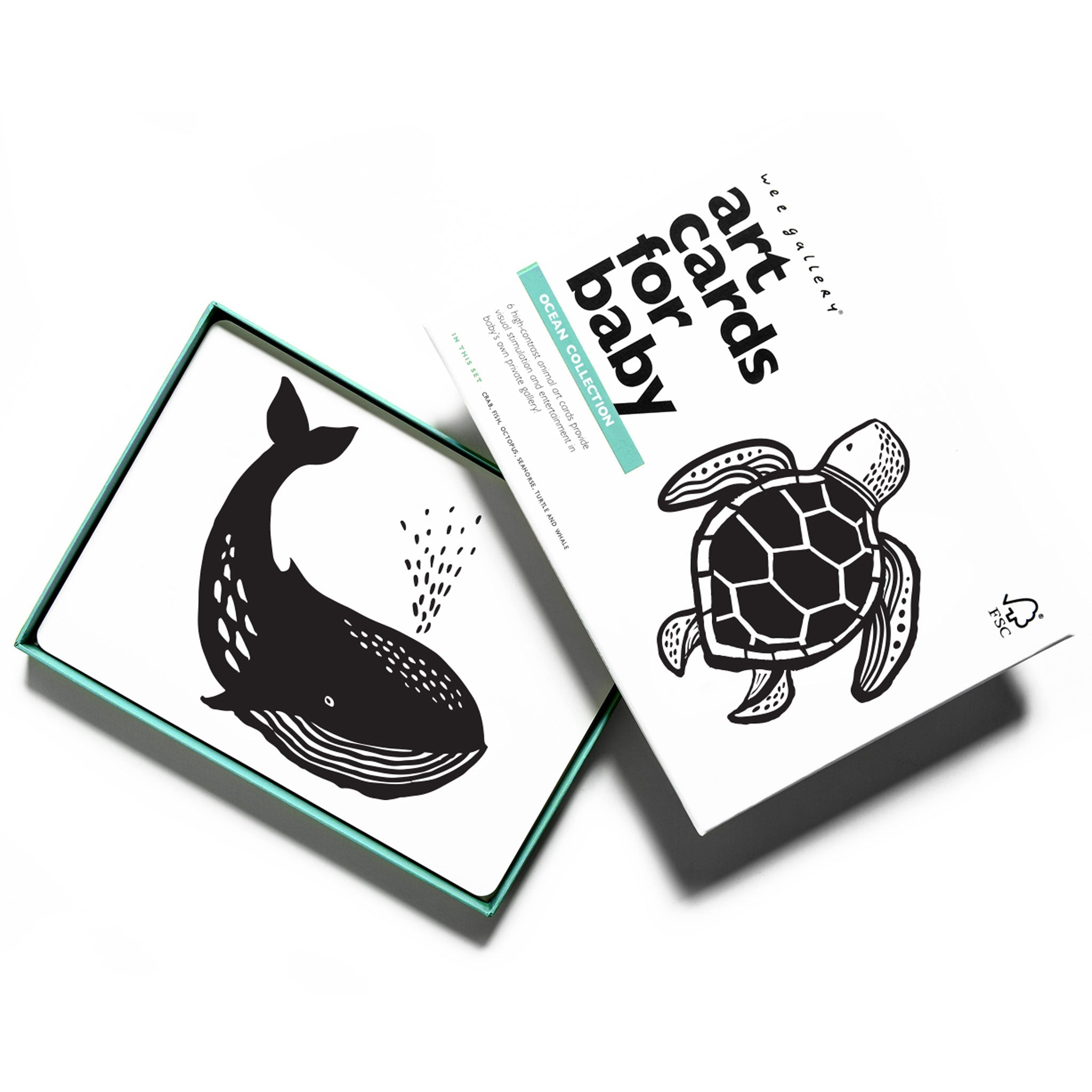Art Cards For Baby - Ocean Collection