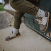 Artie Saddle - Dark Grey/dove Grey