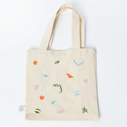 Mini Tote Bag (art Party Theme)
