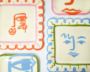 Art Party Dinner Plates (x 12)
