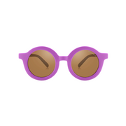Original Round Sustainable Sunglasses | Bio-based  Bendable Polarized | Aster