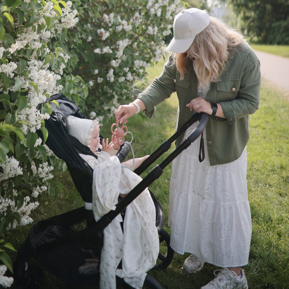 Organic Cotton Muslin Swaddle Blanket