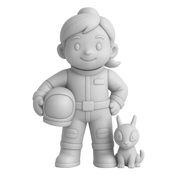 Astronaut Arya — The Galactic Explorer