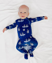 Knee-grip Astronaut Dreams Convertible Footie