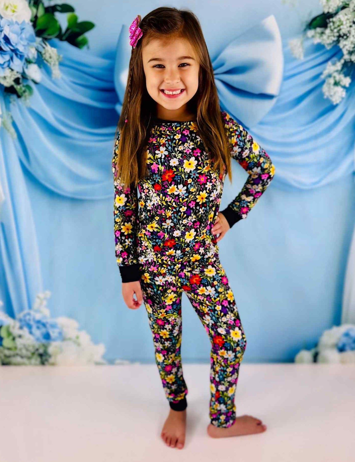 Brilliant Blooms Pajama Set