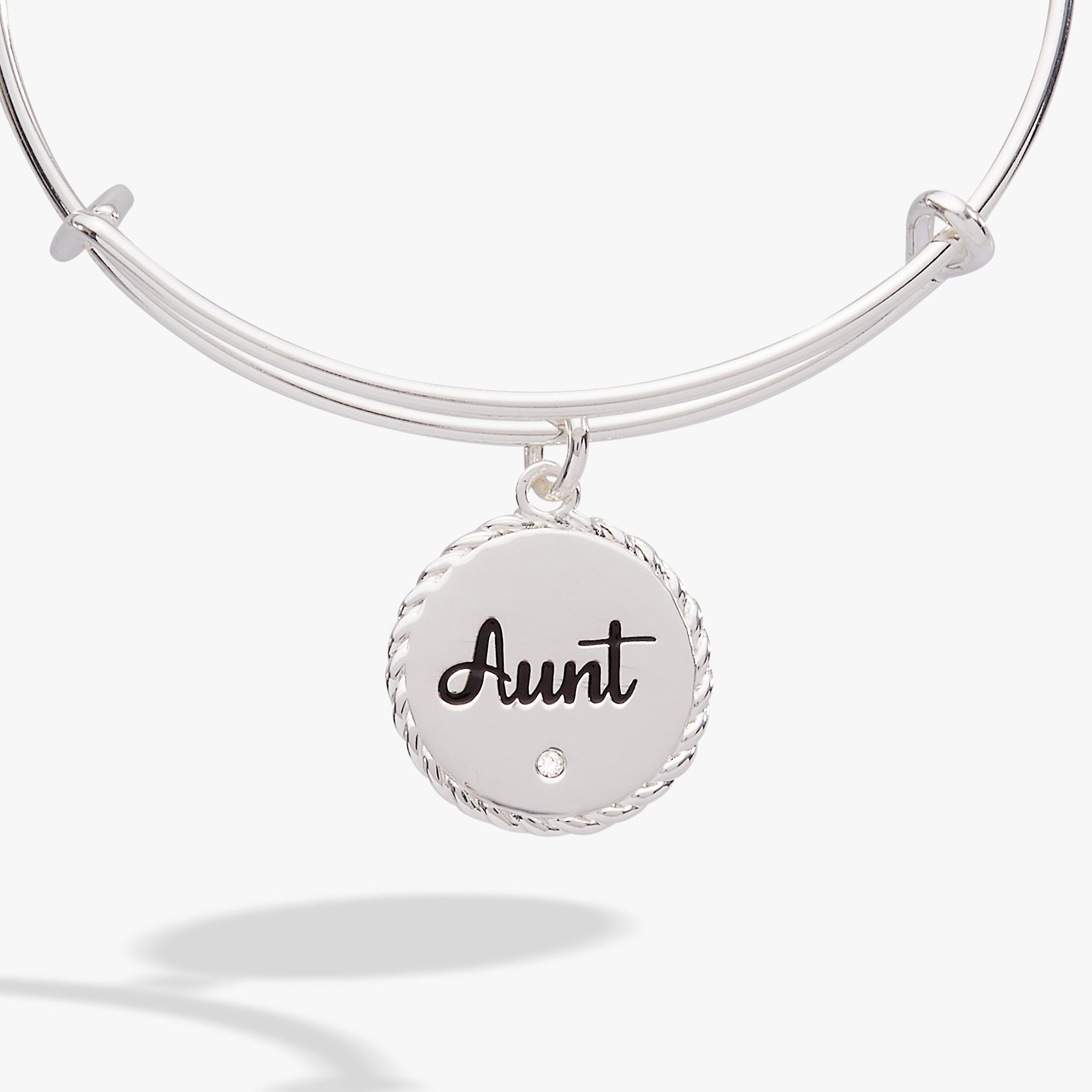 Aunt 'a Trusting Guide Forever By My Side' Charm Bangle
