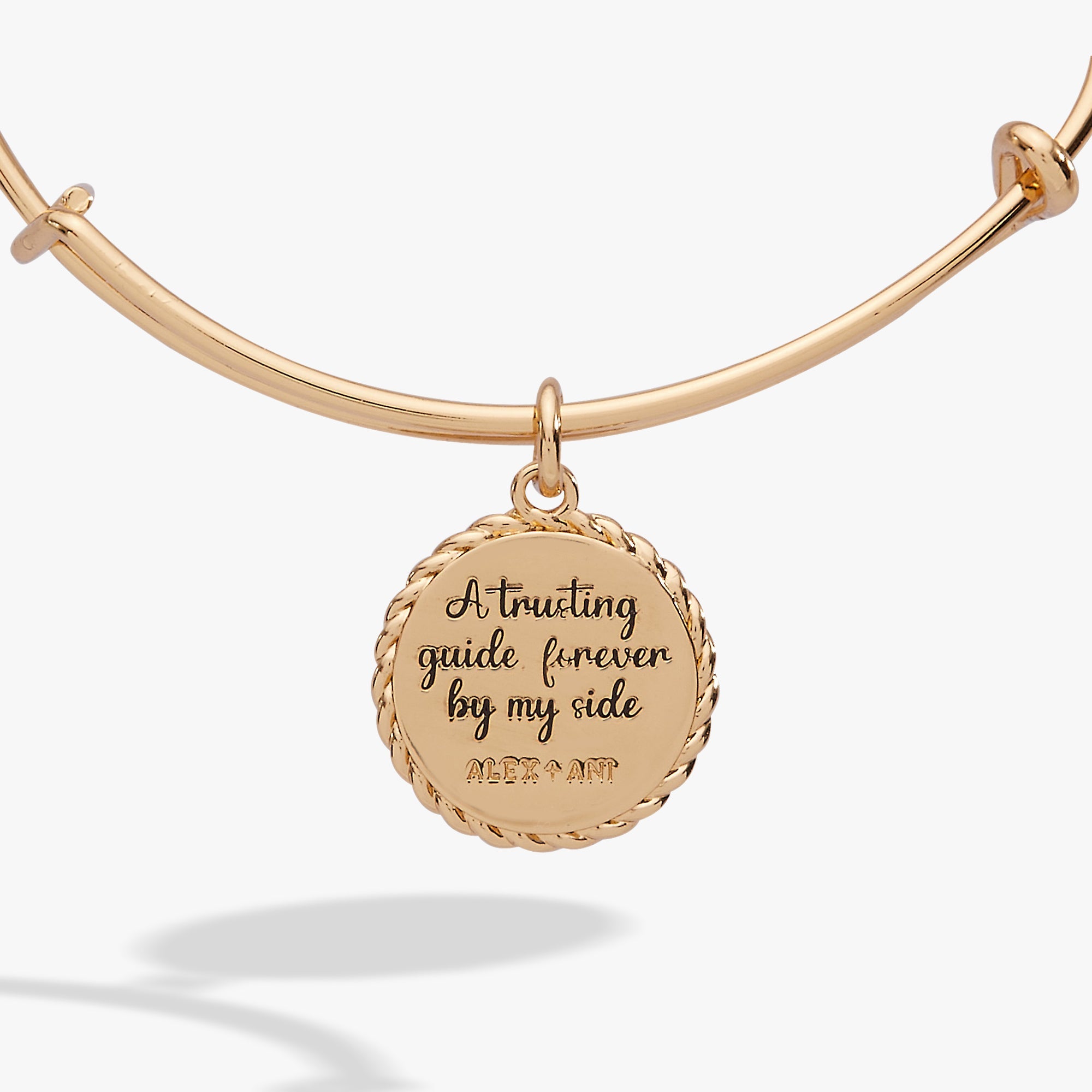 Aunt 'a Trusting Guide Forever By My Side' Charm Bangle