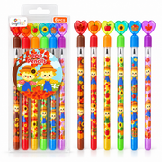 Autumn Harvest Stackable Point Pencils - Set Of 6