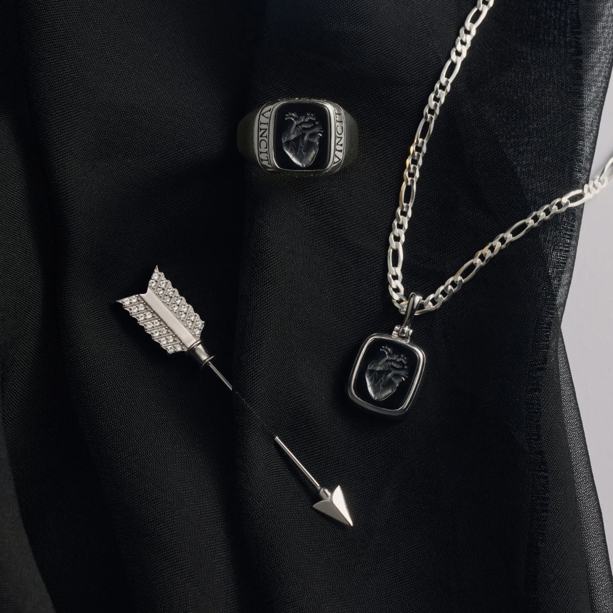 Eros Arrow Brooch