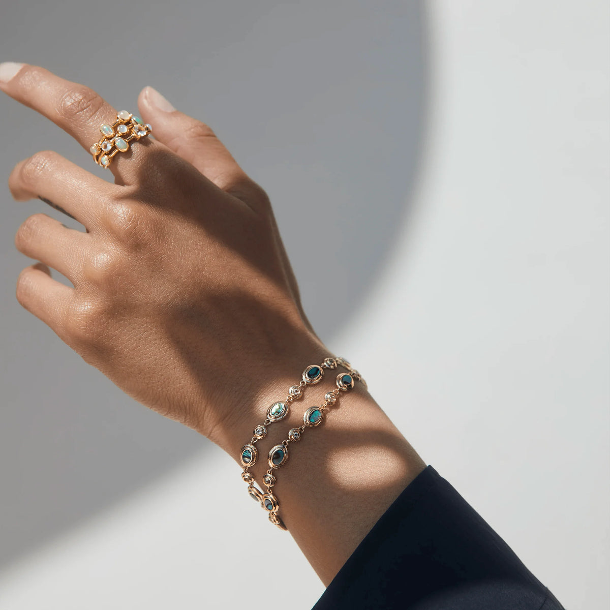 Gemstone Tennis Bracelet