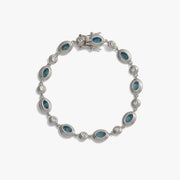 Gemstone Tennis Bracelet