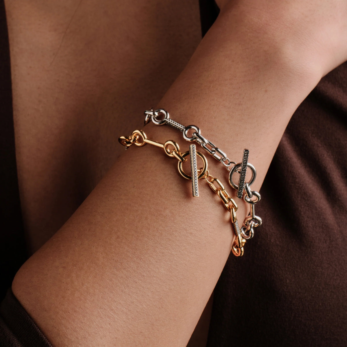 Sapphire Horsebit Bracelet