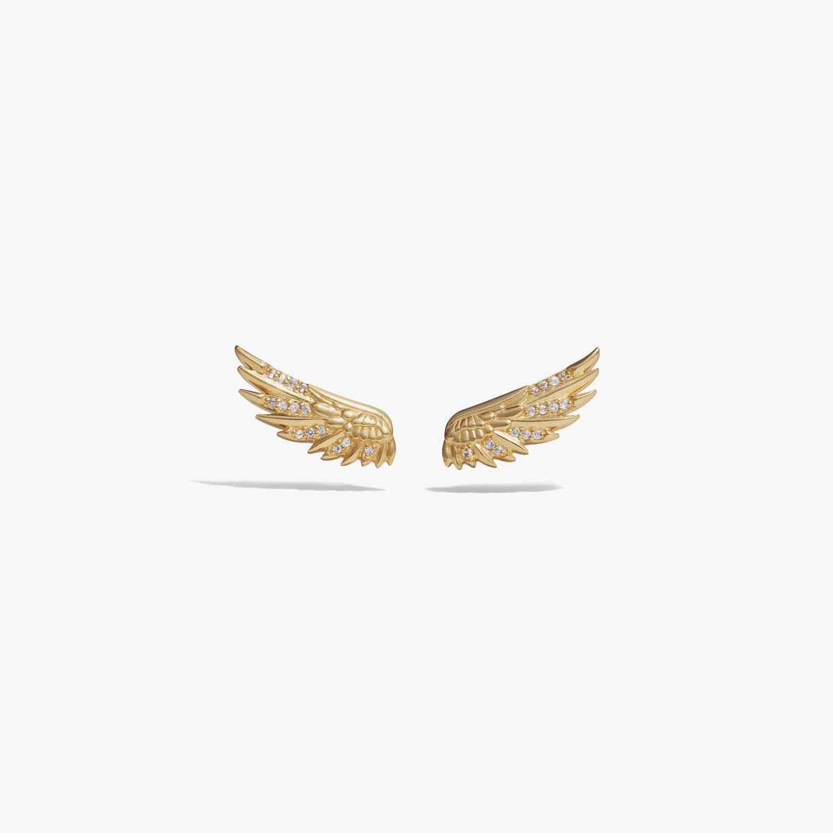 Sapphire Wing Ear Climber