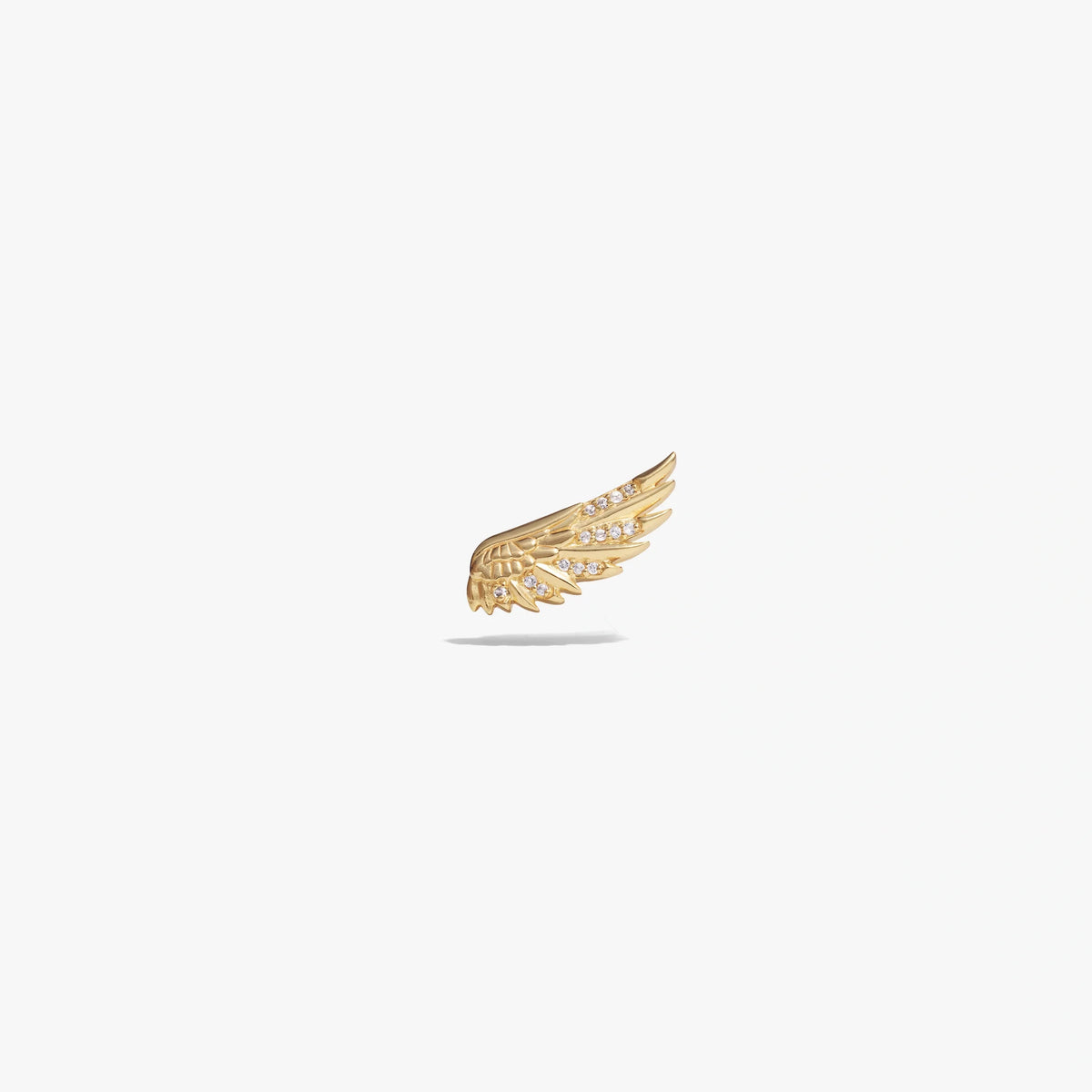 Sapphire Wing Ear Climber