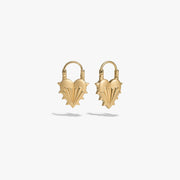 Spiked Heart Earrings