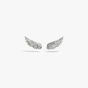 Sapphire Wing Ear Climber