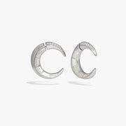 Crescent Moon Statement Earrings
