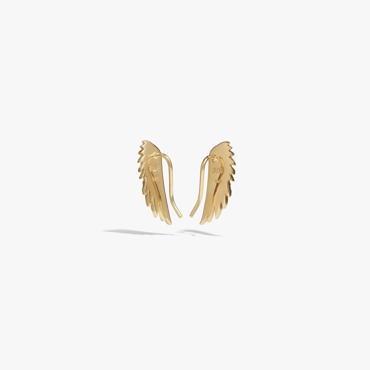 Sapphire Wing Ear Climber