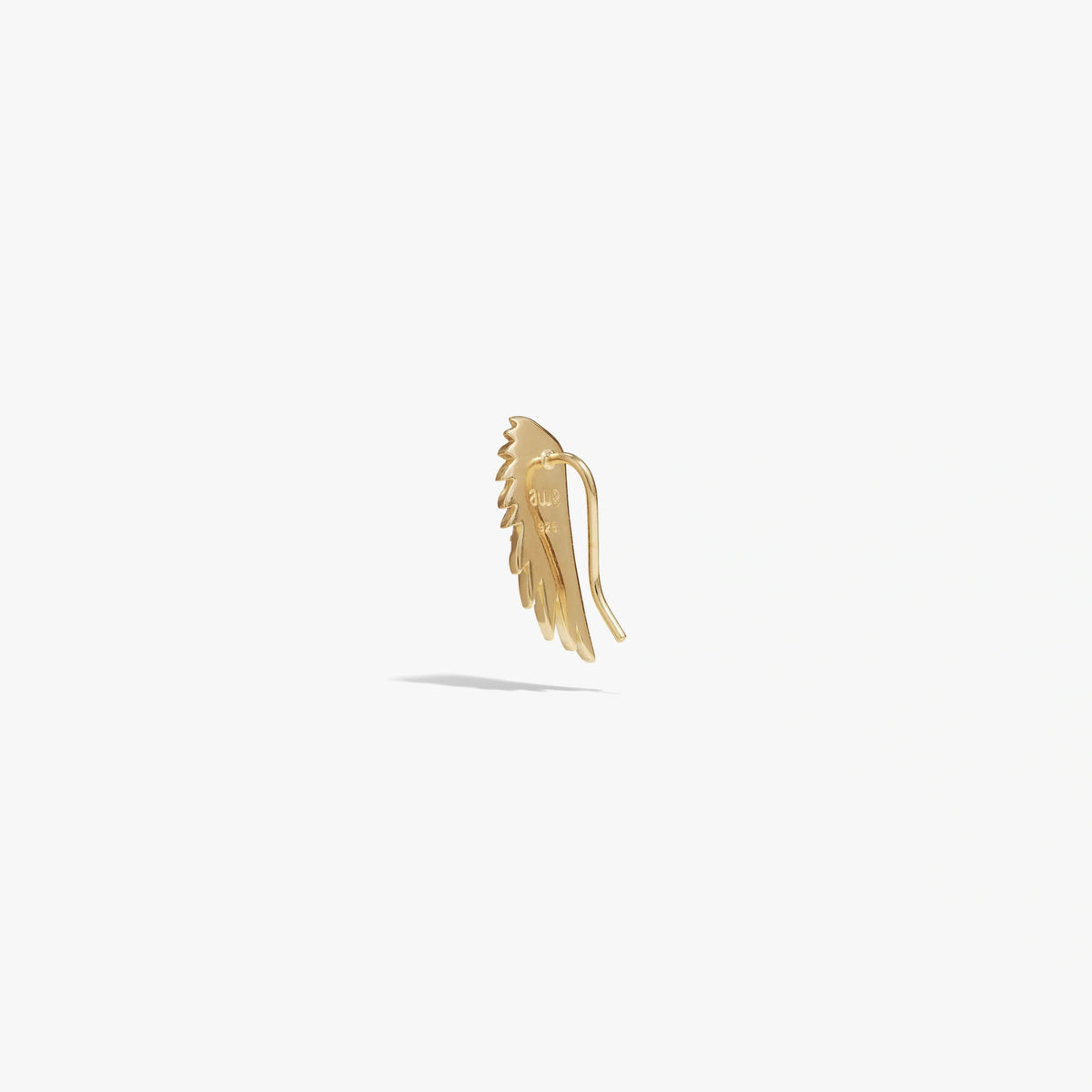 Sapphire Wing Ear Climber