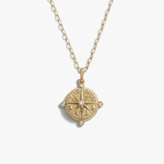 Compass Locket Necklace