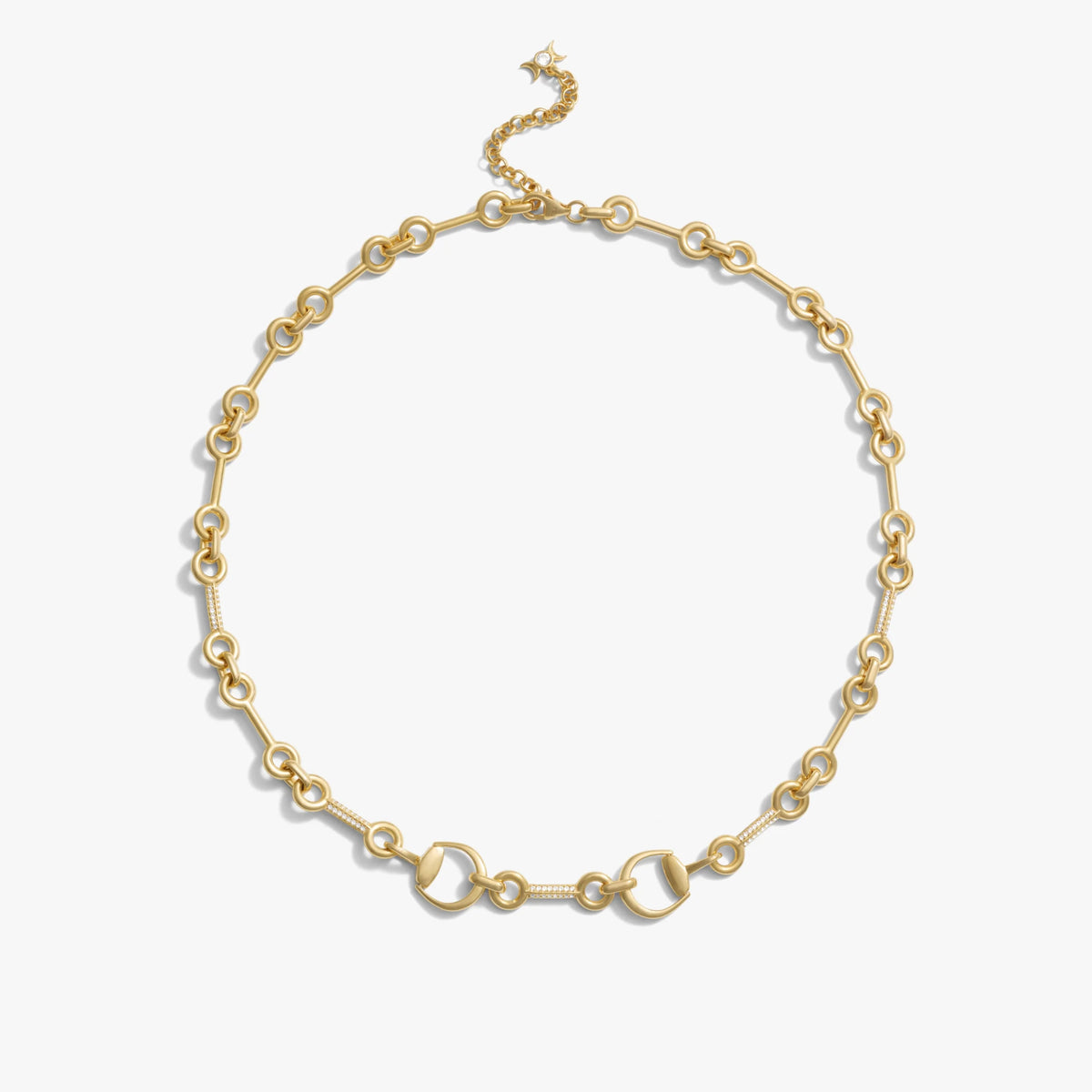 Sapphire Horsebit Collar