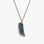 Carved Wing Necklace