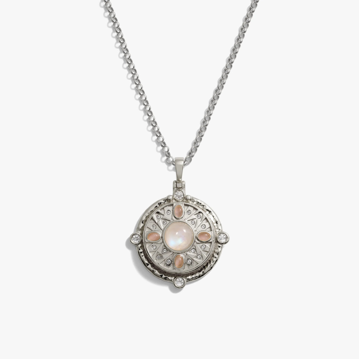 Pink Manifestation Locket Necklace