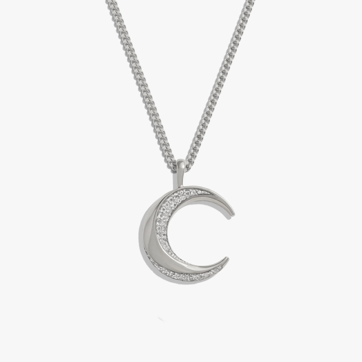 Twisted Moon Necklace