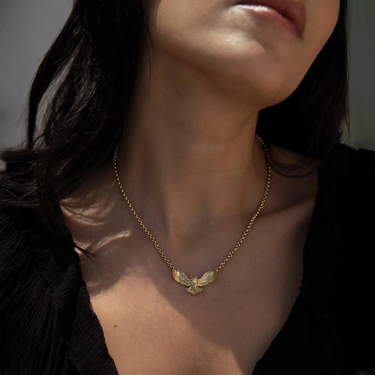 Great Horned Owl Necklace