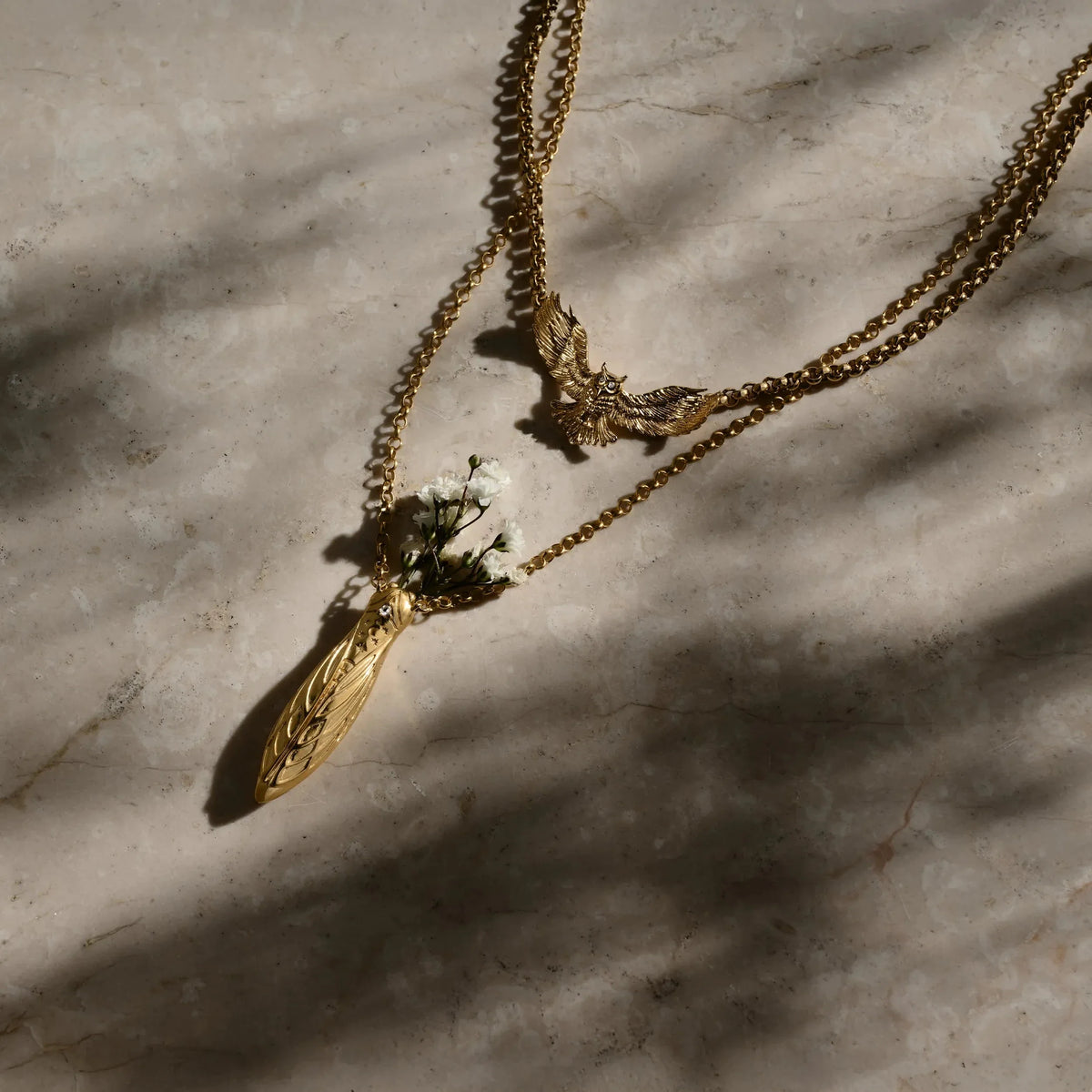 Great Horned Owl Necklace