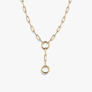 Lariat Charm Collector Necklace