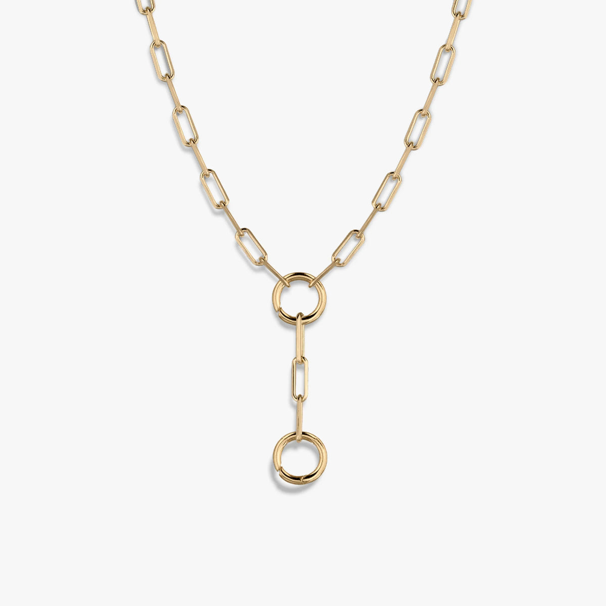 Lariat Charm Collector Necklace