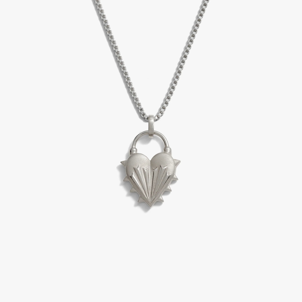 Spiked Heart Necklace