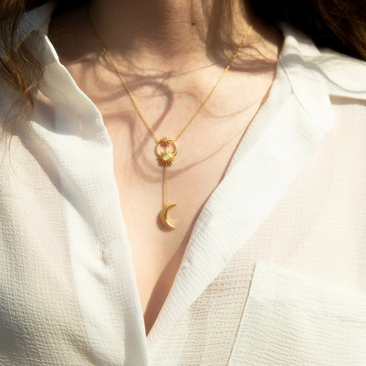 Sun, Moon & Stars Lariat