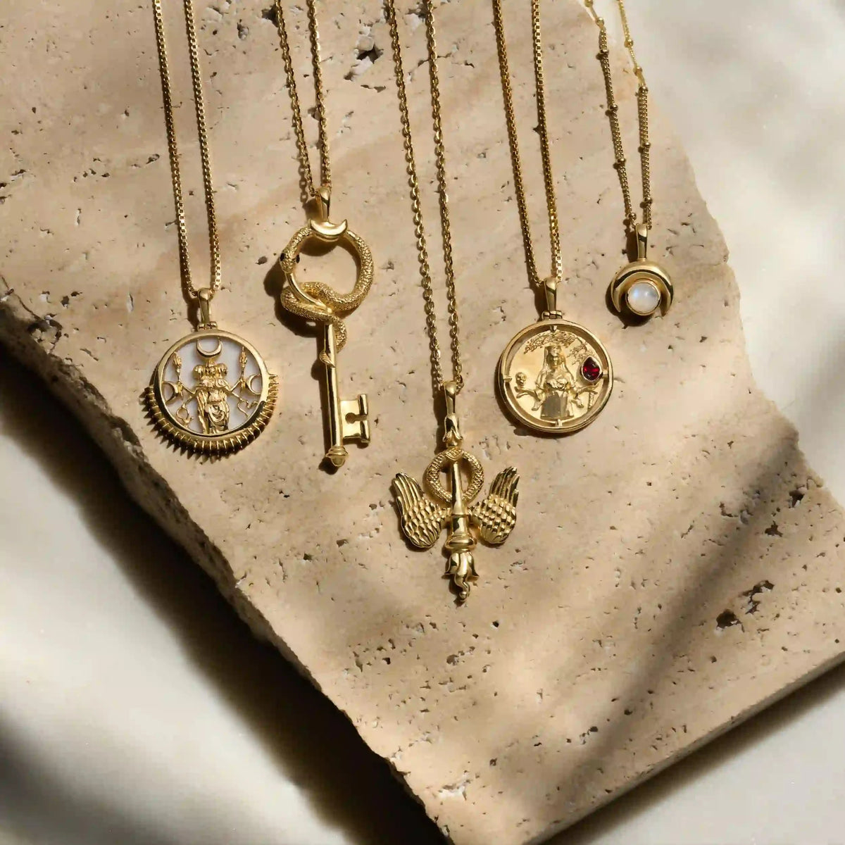 The Gate Of Hades Key Necklace