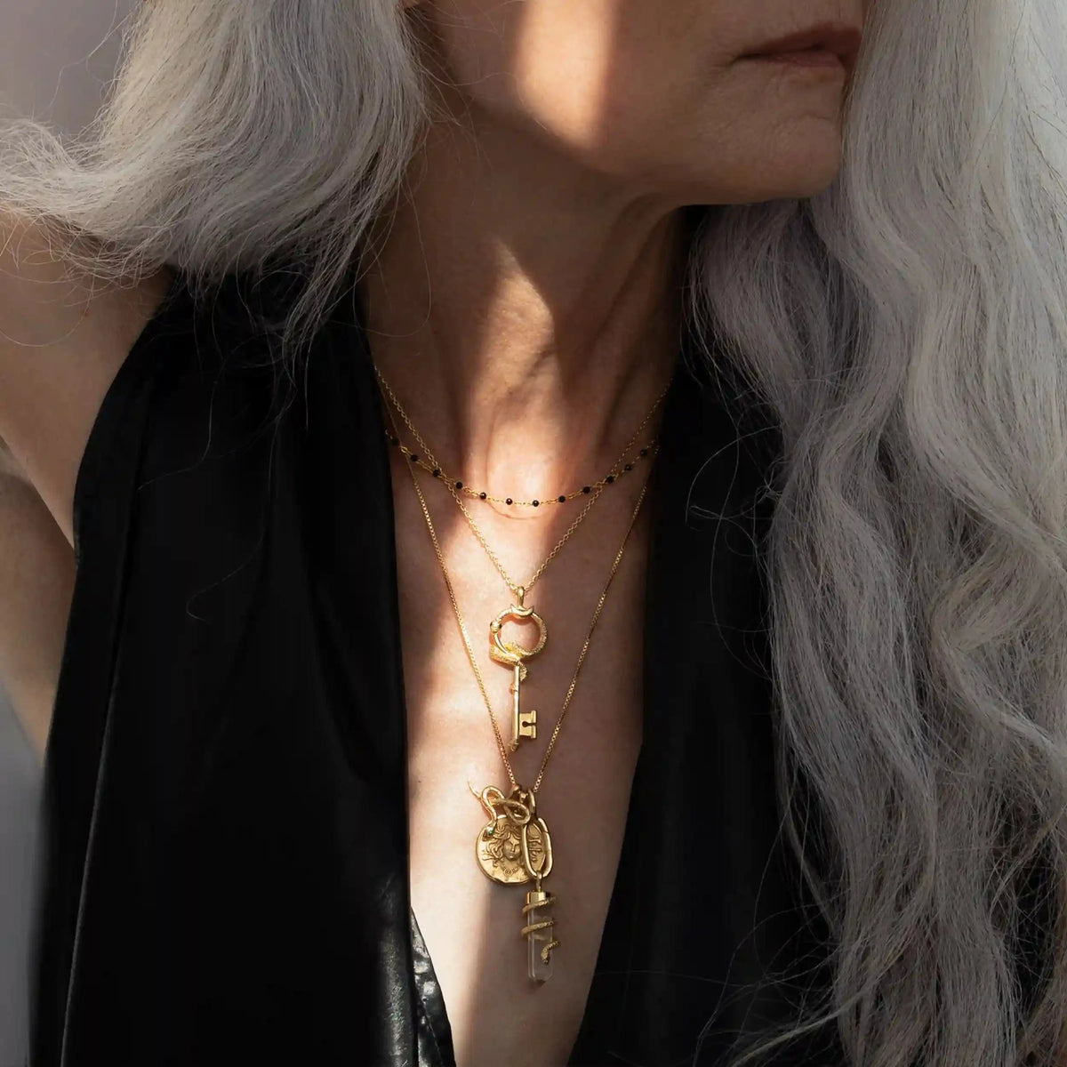 The Gate Of Hades Key Necklace