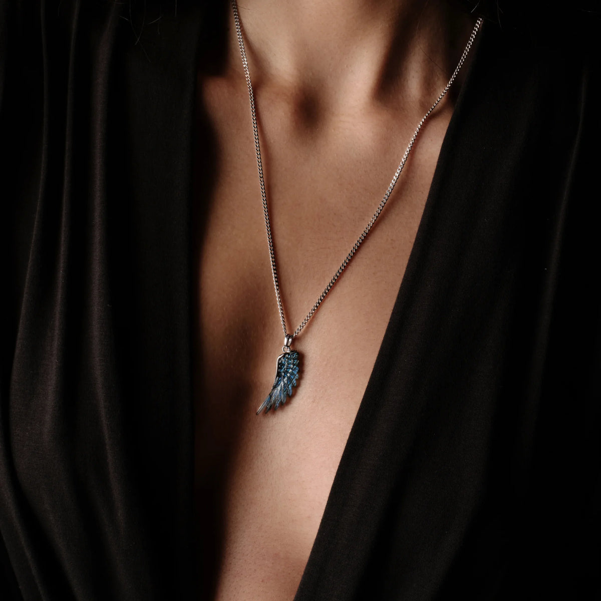 Carved Wing Amulet