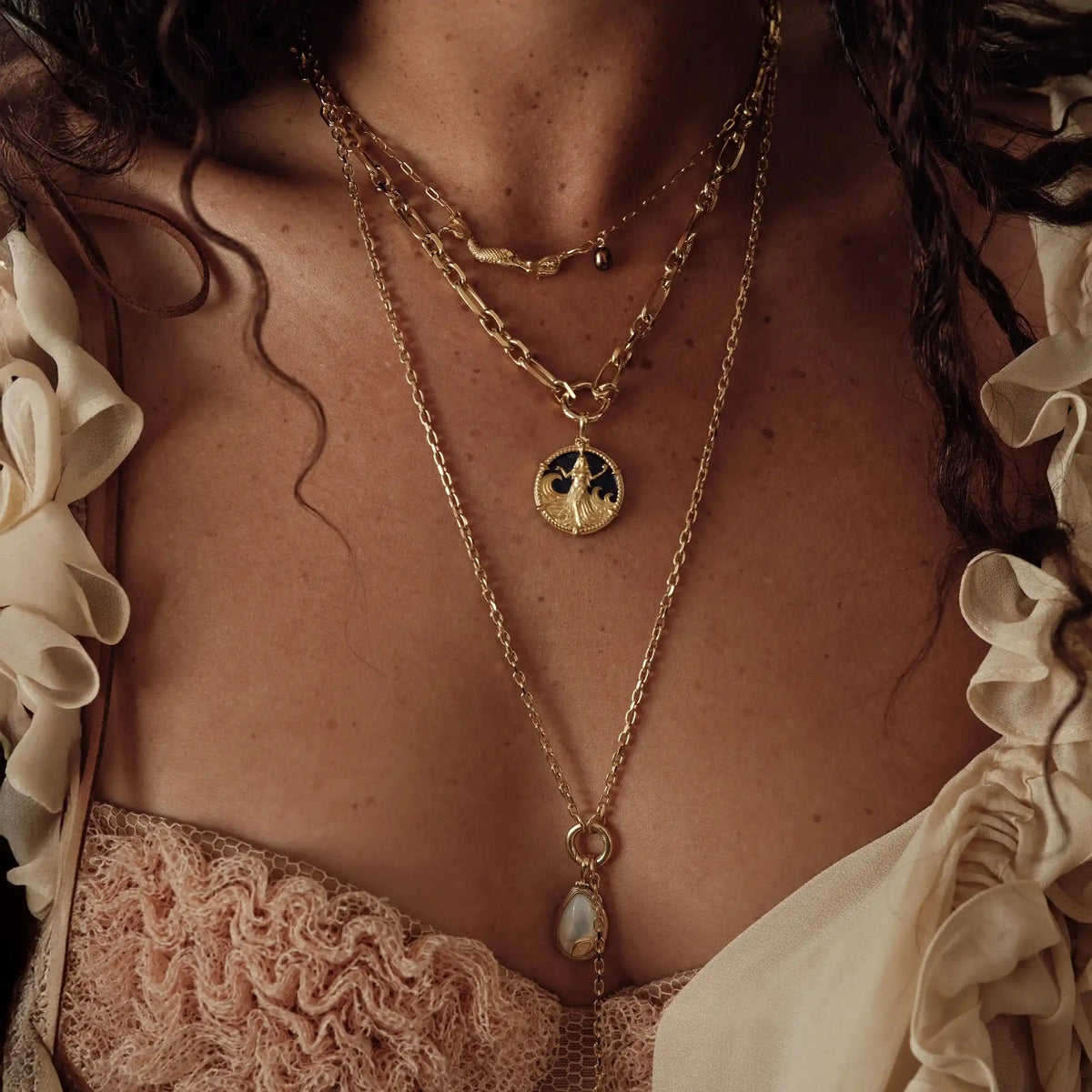 Sea Siren Pearl Necklace