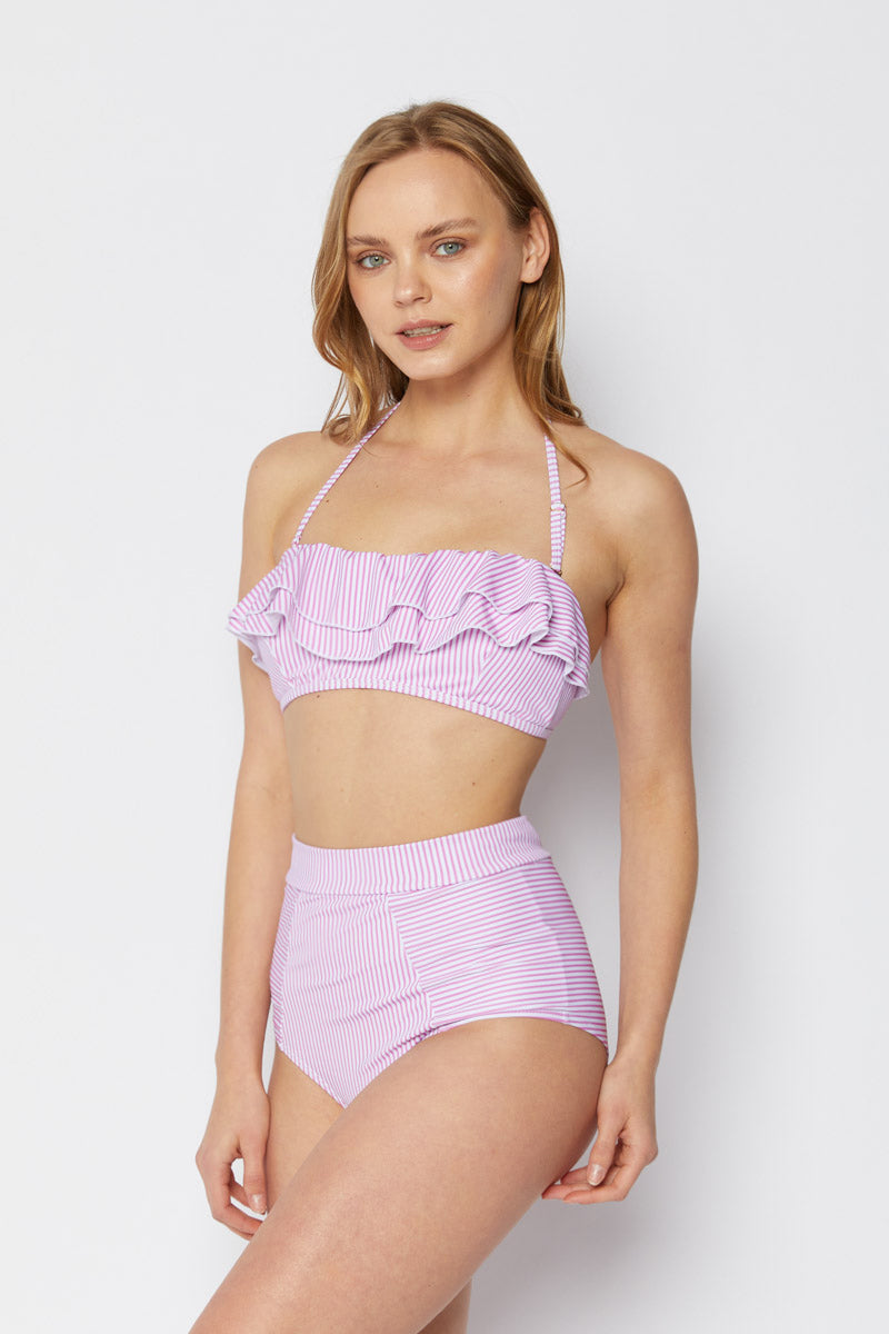 B2103-thin Stripe Pink