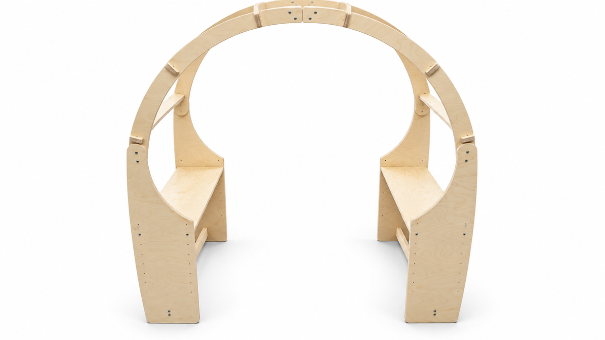 Waldorf Wooden Play Fort & Reading Nook