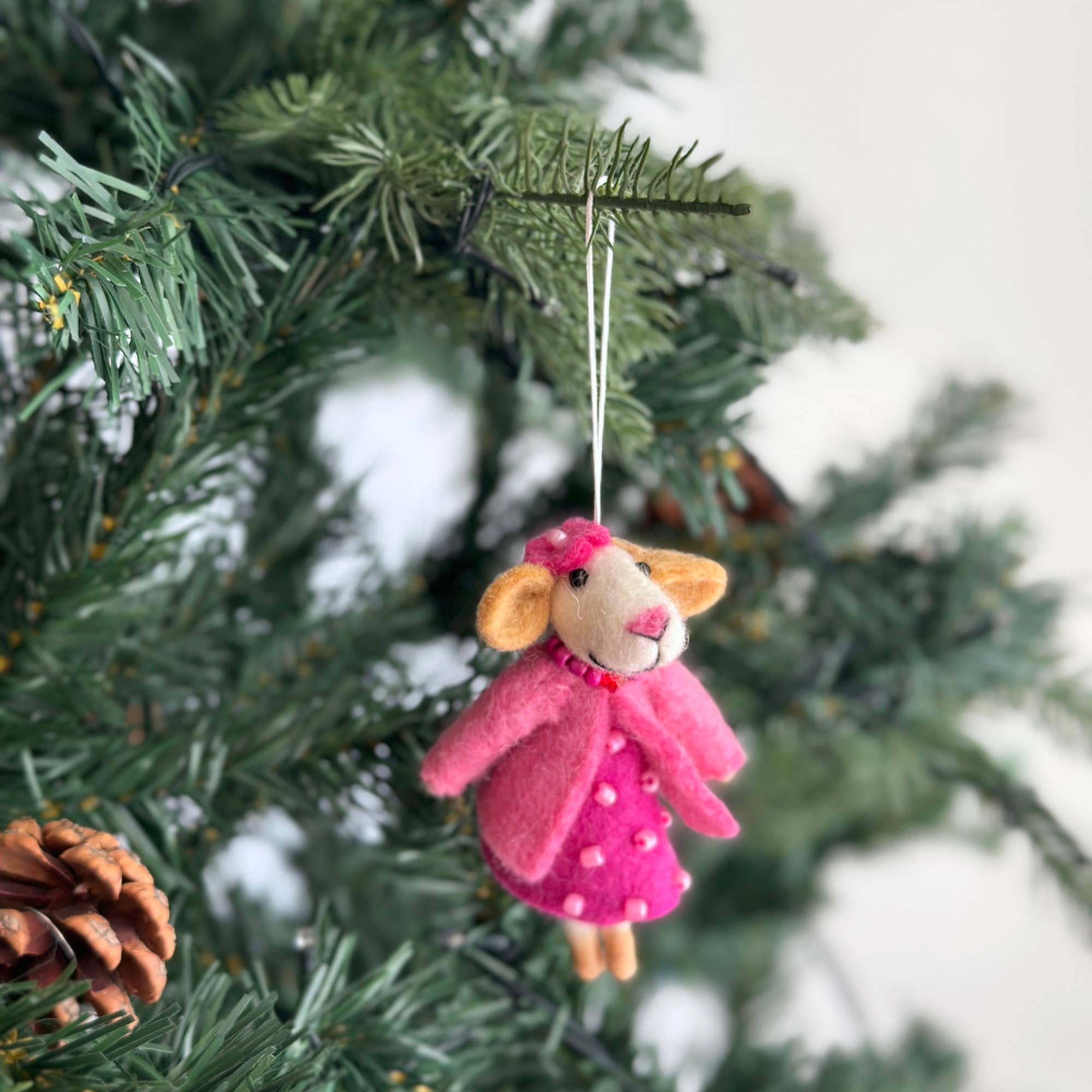 Felt Ornament - Mouse / Mama