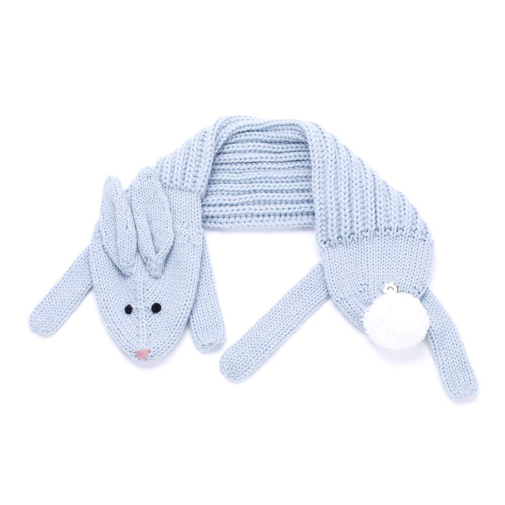 Girls Bunny Rabbit Neck Scarf- (children Age 4/5-12yr) Premium Quality, Novelty Design