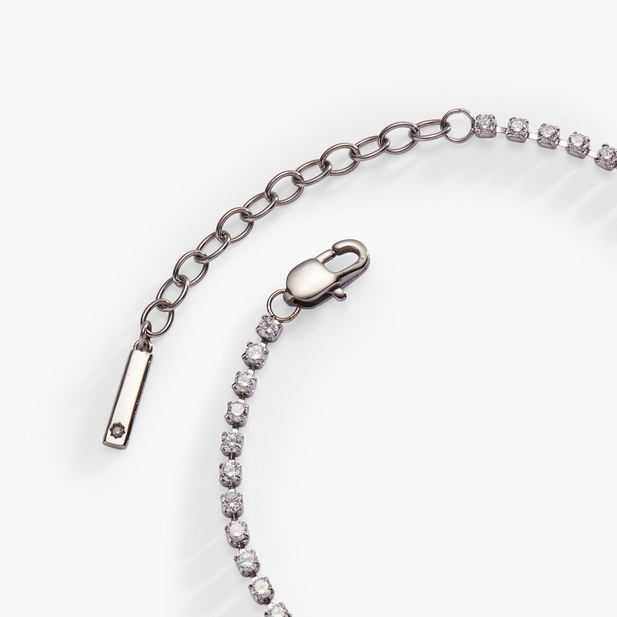 "babe" Crystal Tennis Bracelet