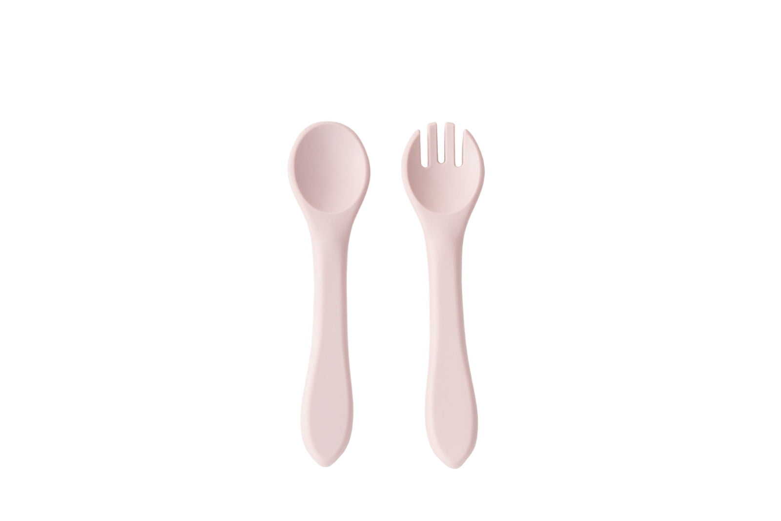 Dusty Rose Spoon And Fork Set