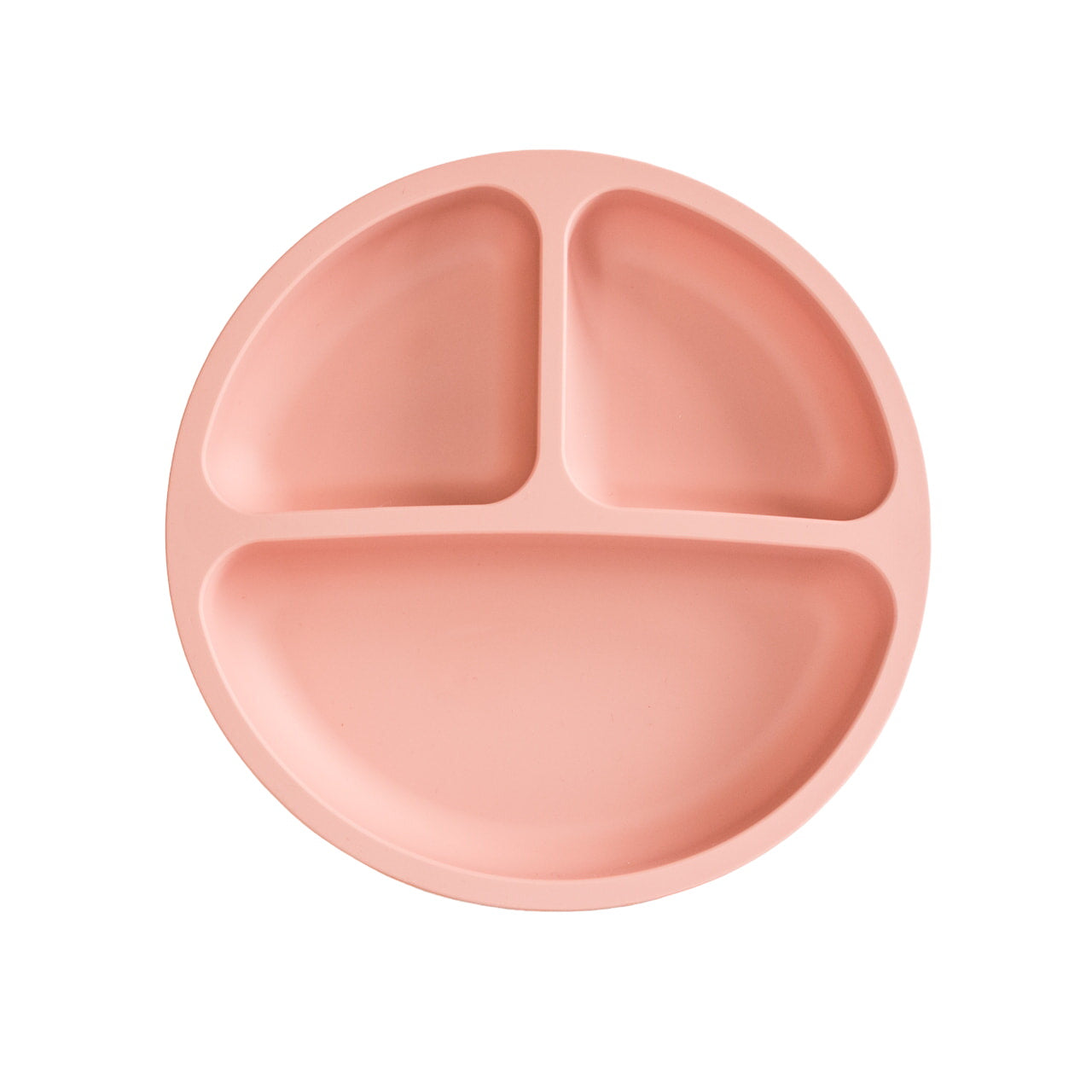 Blush Silicone Suction Plate